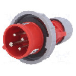 Conector alimentare AC, IEC 60309, IP67, 16A, 400V AC, 4 pini, PCE - 70142-6