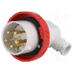 Conector alimentare AC, IEC 60309, IP67, 16A, 415V AC, 5 pini, ILME - PEW 1665 SA
