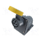 Conector alimentare AC, IEC 60309, IP67, 20A, 130V, 3 pini, AMPHENOL - 2CMA101212R1000