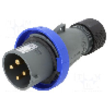 Conector alimentare AC, IEC 60309, IP67, 32A, 0,25kV, 250V AC, 4 pini, AMPHENOL - 2CMA101105R1000
