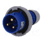 Conector alimentare AC, IEC 60309, IP67, 32A, 230V AC, 3 pini, PCE - 0232-6