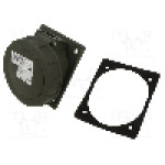 Conector alimentare AC, IEC 60309, IP67, 32A, 230V AC, 3 pini, PCE - 4232-6F78.U