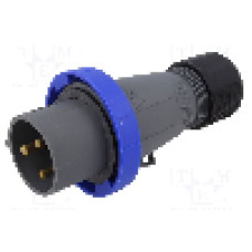 Conector alimentare AC, IEC 60309, IP67, 32A, 250V AC, 3 pini, AMPHENOL - 2CMA101095R1000