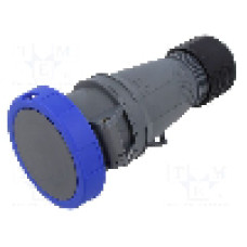 Conector alimentare AC, IEC 60309, IP67, 32A, 250V AC, 3 pini, AMPHENOL - 2CMA101142R1000