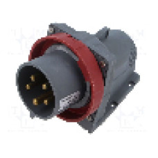 Conector alimentare AC, IEC 60309, IP67, 32A, 250V AC, 415V, 5 pini, AMPHENOL - 2CMA101206R1000