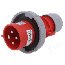 Conector alimentare AC, IEC 60309, IP67, 32A, 400V AC, 4 pini, PCE - 0242-6V
