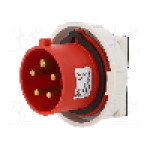 Conector alimentare AC, IEC 60309, IP67, 32A, 400V AC, 5 pini, PAWBOL - B.1917