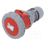 Conector alimentare AC, IEC 60309, IP67, 32A, 415V AC, 3 pini, PCE - 2232-9TT