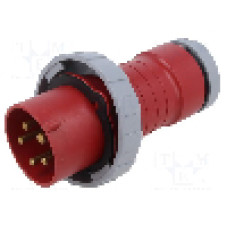 Conector alimentare AC, IEC 60309, IP67, 32A, 415V AC, 5 pini, AMPHENOL - 2CMA166524R1000