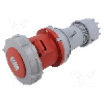 Conector alimentare AC, IEC 60309, IP67, 63A, 0,4kV, 5 pini, TAIZHOU BAOLUDA ELECTRIC - QX-1121