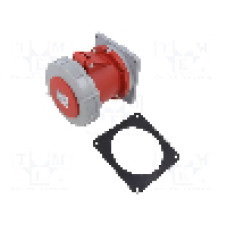 Conector alimentare AC, IEC 60309, IP67, 63A, 0,4kV, 5 pini, TAIZHOU BAOLUDA ELECTRIC - QX-1128