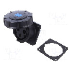 Conector alimentare AC, IEC 60309, IP67, 63A, 230V AC, 3 pini, PCE - 333-6XS