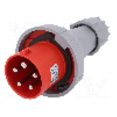 Conector alimentare AC, IEC 60309, IP67, 63A, 400V AC, 5 pini, PAWBOL - B.1050