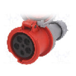 Conector alimentare AC, IEC 60309, IP67, 63A, 400V AC, 5 pini, PAWBOL - B.1052