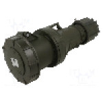 Conector alimentare AC, IEC 60309, IP67, 63A, 400V AC, 5 pini, PCE - 235-6.U
