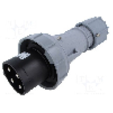 Conector alimentare AC, IEC 60309, IP67, 63A, 500V AC, 4 pini, PCE - 034-7