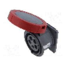 Conector alimentare AC, IEC 60309, IP67, {{Curent nominal}}, 415V, 5 pini, AMPHENOL - 2CMA101319R1000