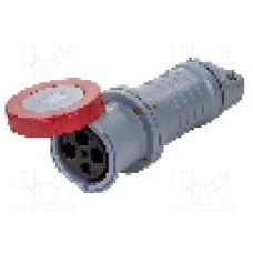 Conector alimentare AC, IEC 60309, IP67, IP69K, 0,125kA, 415V, 415V AC, 4 pini, AMPHENOL - 2CMA166924R1000