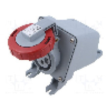 Conector alimentare AC, IEC 60309, IP67, IP69K, 16A, 20A, 415V, 415V AC, 4 pini, AMPHENOL - 2CMA167157R1000