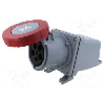 Conector alimentare AC, IEC 60309, IP67, IP69K, 60A, 63A, 415V, 415V AC, 5 pini, AMPHENOL - 2CMA167328R1000