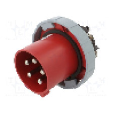 Conector alimentare AC, IEC 60309, IP69K, 0,125kA, 415V, 5 pini, AMPHENOL - 2CMA167204R1000