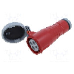 Conector alimentare AC, IEC 60309, IP69K, 16A, 415V, 415V AC, 4 pini, AMPHENOL - 2CMA166554R1000