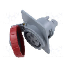 Conector alimentare AC, IEC 60309, IP69K, 16A, 415V AC, 4 pini, AMPHENOL - 2CMA167012R1000
