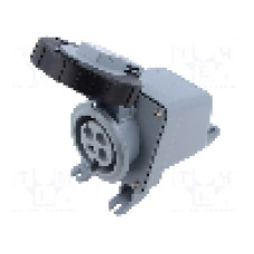 Conector alimentare AC, IEC 60309, IP69K, 30A, 500V AC, 4 pini, AMPHENOL - 2CMA167181R1000