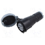 Conector alimentare AC, IEC 60309, IP69K, 32A, 500V AC, 4 pini, AMPHENOL - 2CMA166606R1000