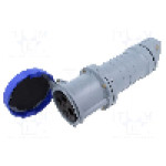 Conector alimentare AC, IEC 60309, IP69K, 63A, 0,25kV, 250V AC, 4 pini, AMPHENOL - 2CMA166898R1000