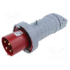 Conector alimentare AC, IEC 60309, IP69K, 63A, 460V, 4 pini, AMPHENOL - 2CMA166792R1000