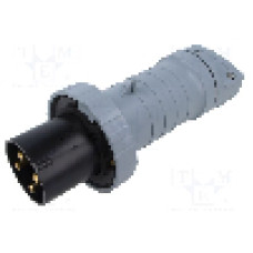 Conector alimentare AC, IEC 60309, IP69K, 63A, {{Tensiune nominala}}, 4 pini, AMPHENOL - 2CMA166784R1000