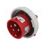 Conector alimentare AC, {{Standard}}, {{Clasa etanşeitate}}, {{Curent nominal}}, {{Tensiune nominala}}, {{Numarul de pini}} pini, PCE - 86252-6