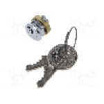 Conector alimentare AC, {{Standard}}, {{Clasa etanşeitate}}, {{Curent nominal}}, {{Tensiune nominala}}, {{Numarul de pini}} pini, PCE - 901025