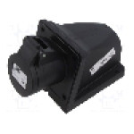 Conector alimentare AC, {{Standard}}, IP44, 20A, 277V AC, 3 pini, PCE - 11391-5