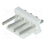 Conector 4 pini, pas pini 3.96mm, serie MTA-156, dispunere 1x4, TE Connectivity - 640445-4