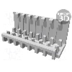 Conector {{Tip conector}}, 8 pini, {{Subtip conector}}, TE Connectivity - 643075-8