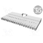 Conector cablu-cablu, 18 pini, tata, MOLEX - 70107-0017