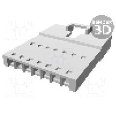 Conector cablu-cablu, 7 pini, tata, MOLEX - 70107-0006