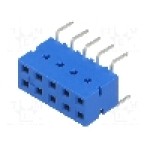 Conector cablu-placa, 10 pini, mama, AMPHENOL - 71991-805LF