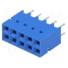 Conector cablu-placa, 10 pini, mama, AMPHENOL - 87606-805LF