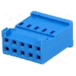 Conector cablu-placa, 10 pini, mama, TE Connectivity - 281839-5