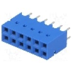 Conector cablu-placa, 12 pini, mama, AMPHENOL - 87606-806LF