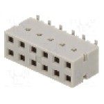 Conector cablu-placa, 12 pini, mama, AMPHENOL - 89898-306ALF