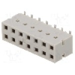 Conector cablu-placa, 14 pini, mama, AMPHENOL - 89898-307ALF Conector cablu-placa, 14 pini, mama, AMPHENOL - 89898-307ALF