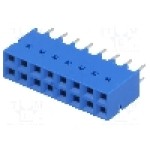 Conector cablu-placa, 16 pini, mama, AMPHENOL - 87606-808LF