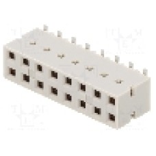 Conector cablu-placa, 16 pini, mama, AMPHENOL - 89898-308ALF