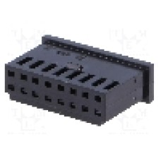 Conector cablu-placa, 16 pini, mama, TE Connectivity - 280366
