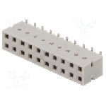 Conector cablu-placa, 20 pini, mama, AMPHENOL - 89898-310ALF