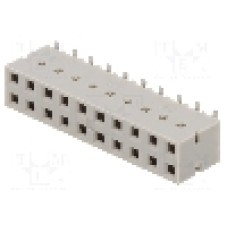 Conector cablu-placa, 20 pini, mama, AMPHENOL - 89898-310ALF